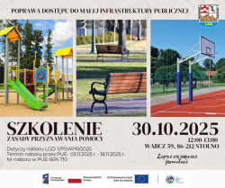 SZKOLENIE dot. naboru 01/PSWPR/2025 - MAŁA INFRSTUKTURA PUBLICZNA